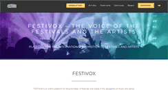 Desktop Screenshot of festivox.com